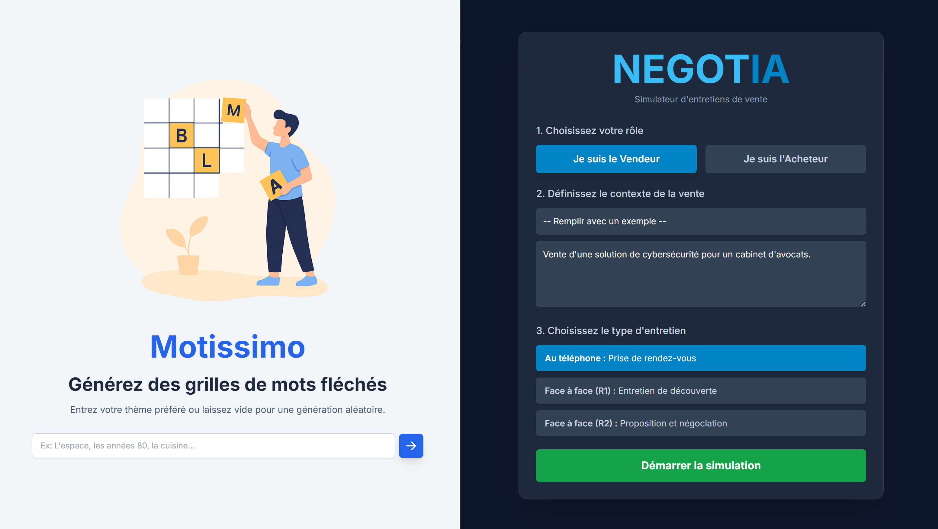 Applications connectées à Gemini
